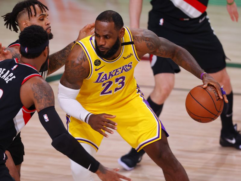 Der beste Athlet LeBron James von Time Magazine im Jahr 2020